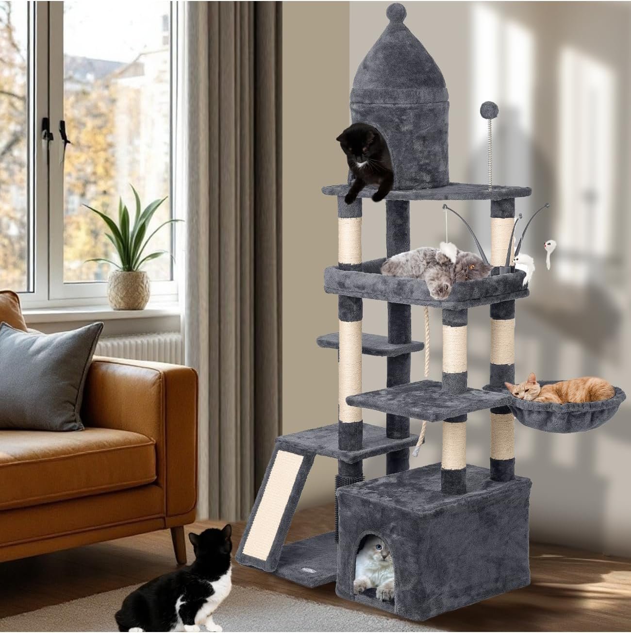 Large Cat Tree Tower