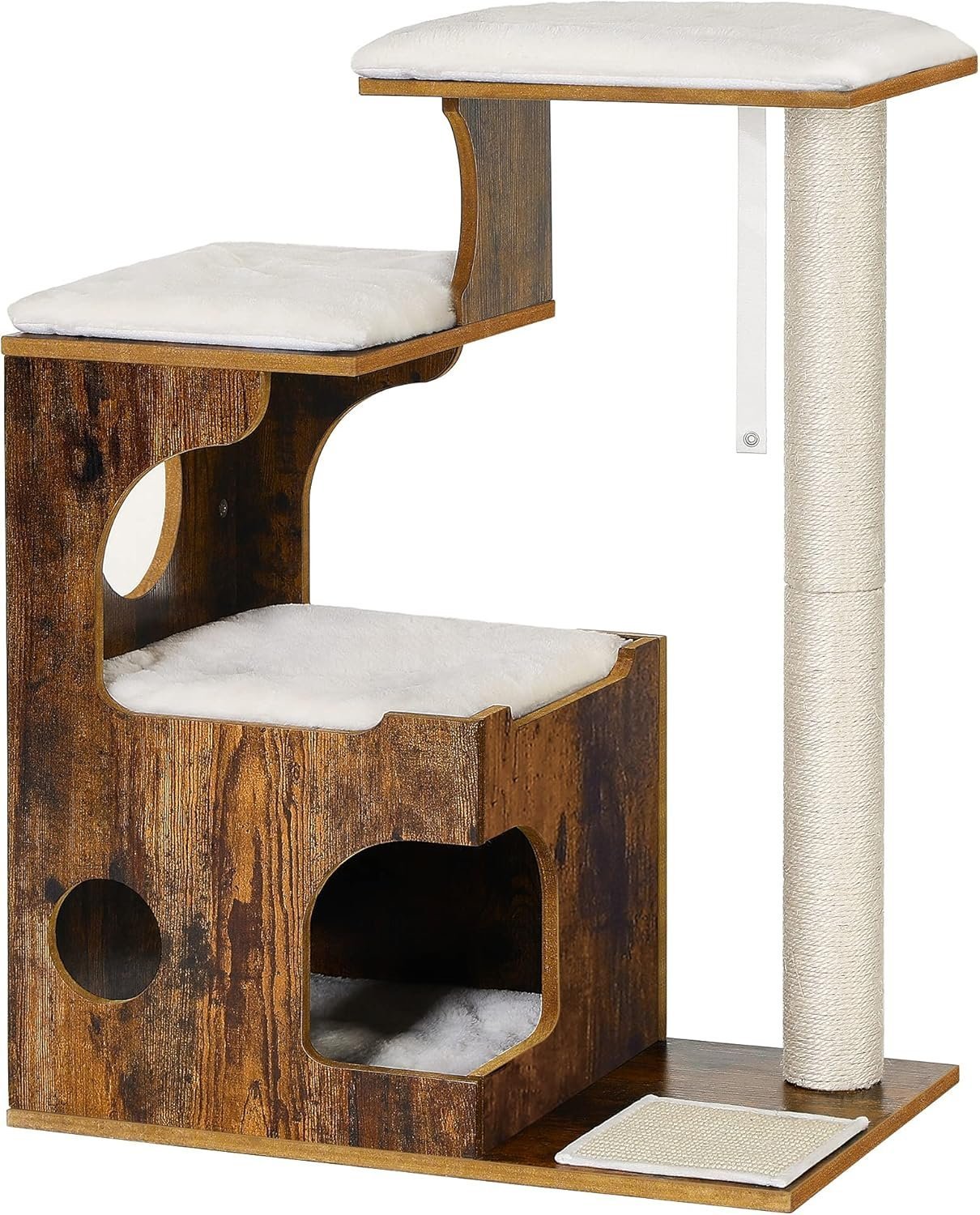 Cat Tower with 3 Beds and Cave